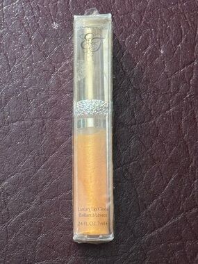 Elizabeth Taylor Luxury Lip Gloss Peach Satin .24 fl oz 7ml Sealed NIB
